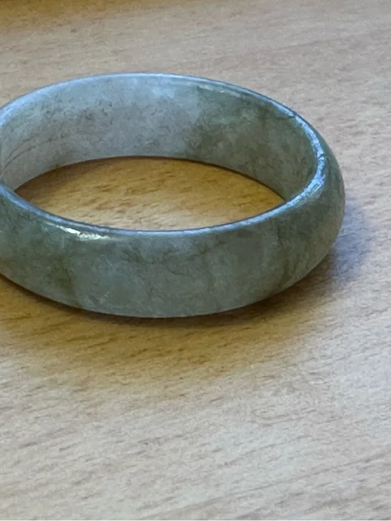 Smooth Green Jasper Ring - Picture 10 of 11